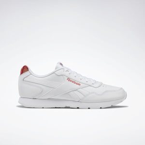 Reebok Royal Glide Turnschuhe Damen - Weiß/Rot - DE 725-VRH